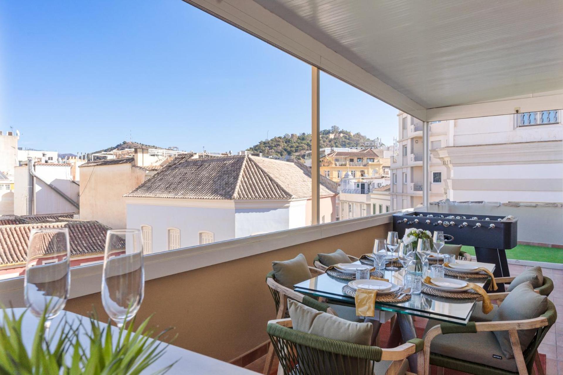 Tennessee Penthouse Málaga Eksteriør billede