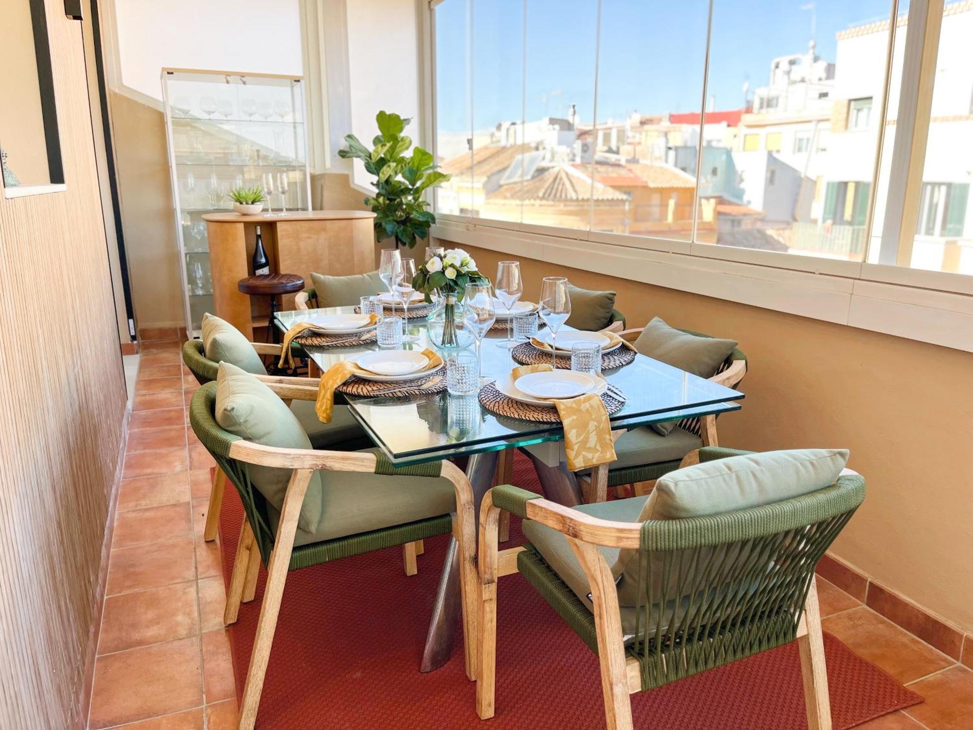 Tennessee Penthouse Málaga Eksteriør billede